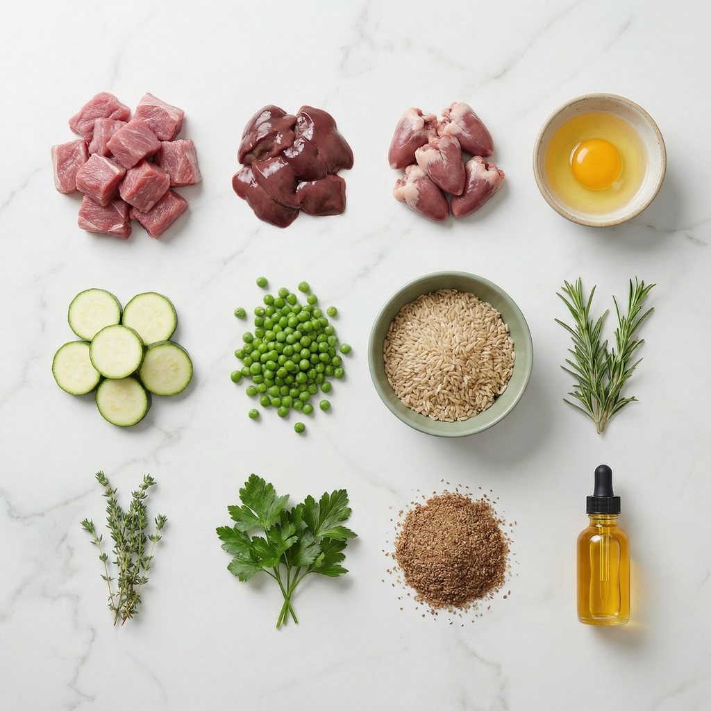 Lamb & Garden Herb Pot