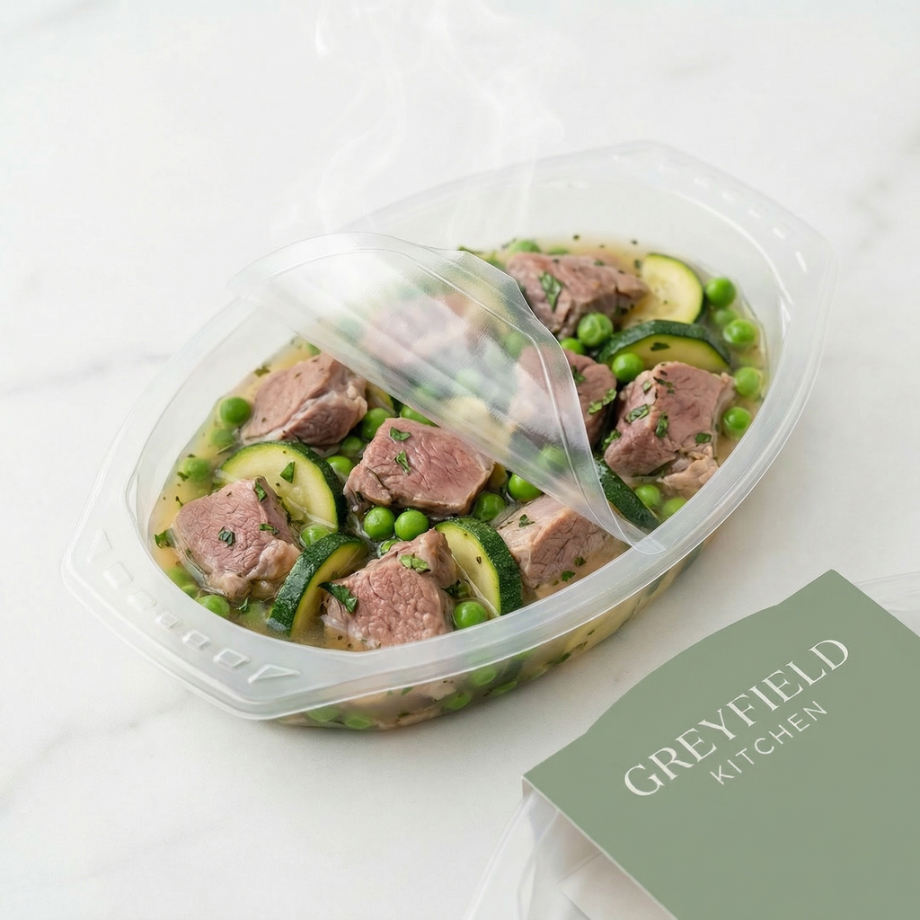 Lamb & Garden Herb Pot