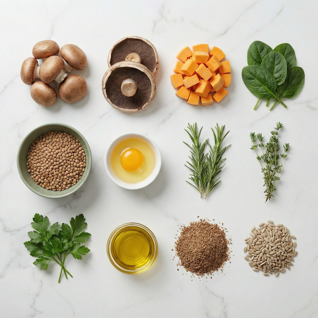 Woodland Mushroom & Lentil Stew