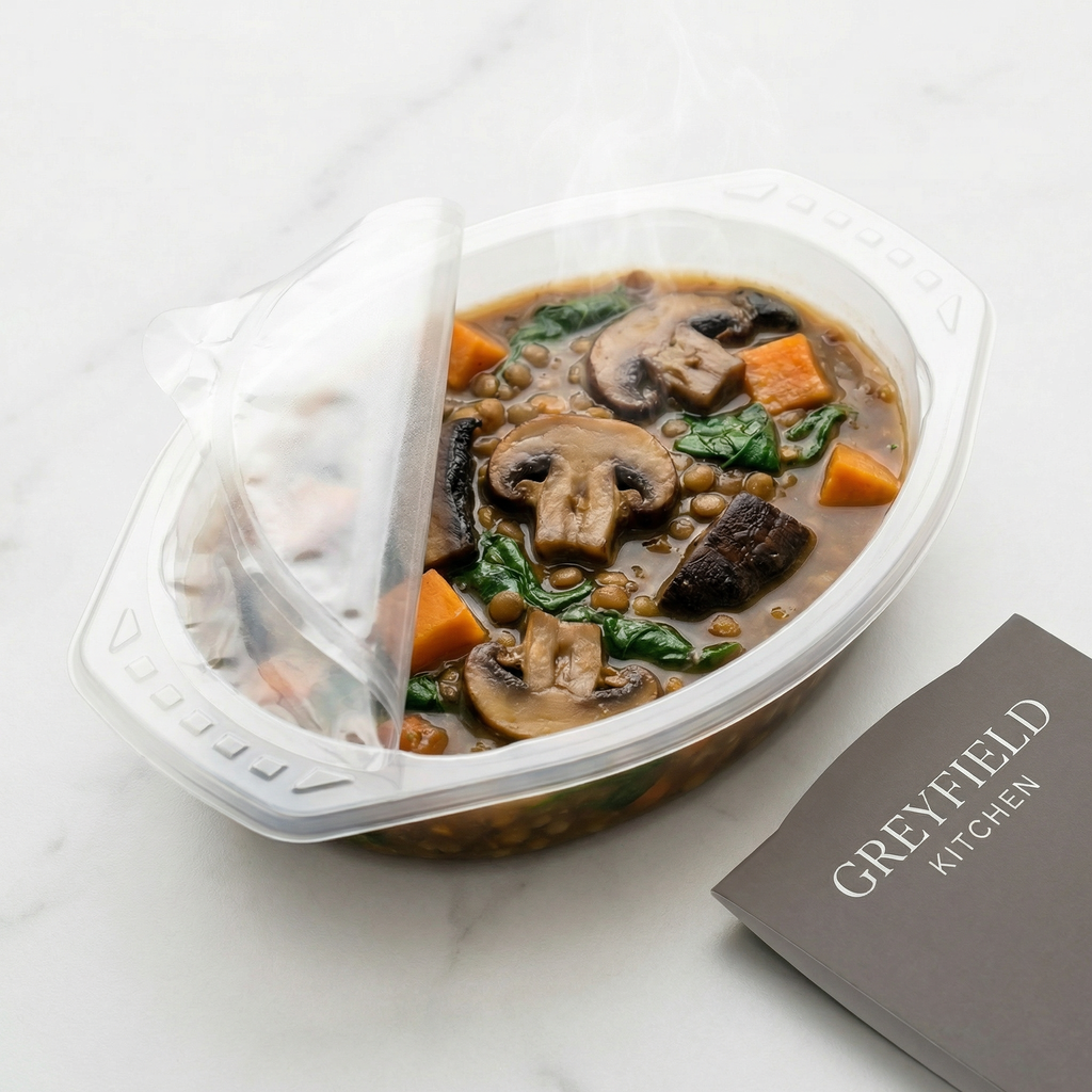 Woodland Mushroom & Lentil Stew